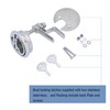 Thorn Marine Cam Latch Boat Hatch Stainless Steel Locking Style