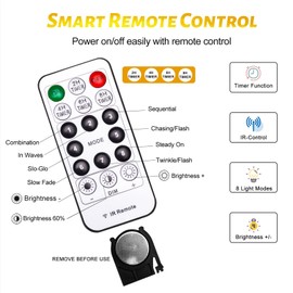 Fairy Lights 66 ft 200 LED USB Twinkle String Lights Plug in Silver Wire Lights with Remote and Timer 8 Modes Outdoor Waterproof Starry Lights DIY Party Wedding Christmas Decoration（Blue）