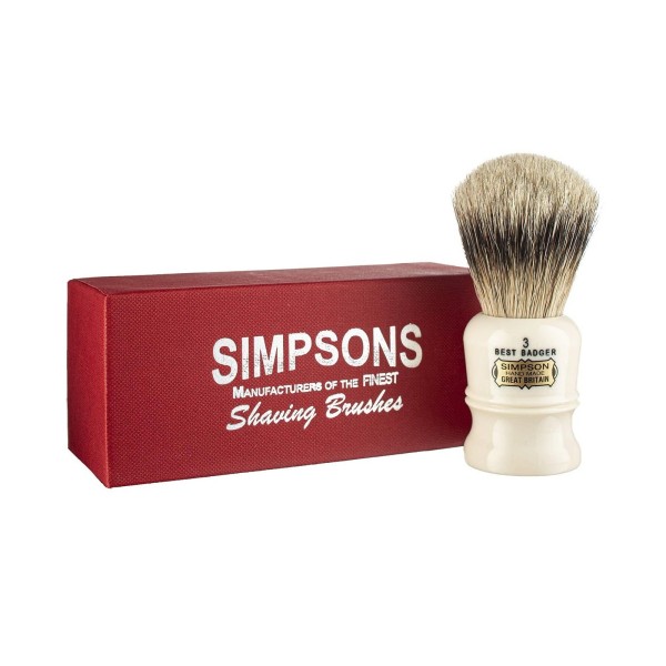 Simpsons Duke 3, D3 Best Badger Shaving Brush - High