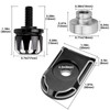 VG MOTO Motorcycle Seat Bolt Nut Tab Kit Screw Mount