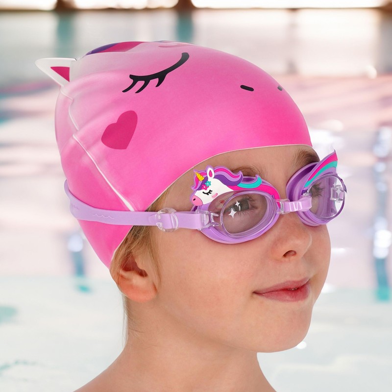LEGAMI - Swimming Goggles, Swimming Goggles for Kids, Anti-Fog Lenses,