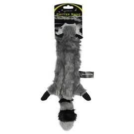 Hyper Pet Critter Skinz Raccoon Stuffless Dog Toy, Medium