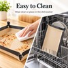 Reusable Silicone Baking Mat for Oven Baking – Nonstick, Snap-Corner