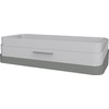 helit H6252582 Table Organiser "the Company", Desk Butler in Grey/Grey