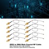 10PCS Coaxial Adapter Cable IPEX to SMA Male Interface RF