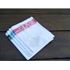PDTXCLS Green Linen Union Glass Cloth. Pack of 4 (4