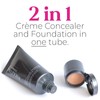 AMAZING COSMETICS Smooth Crème Concealer & Foundation Duo, Deep Golden