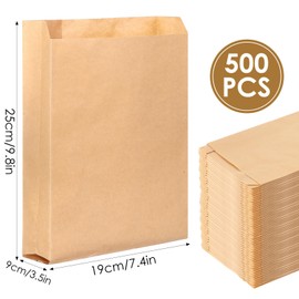 500Pcs Waxed Sanitary Napkin Disposal Bags, 7.5'' x 10'' x 3.5'' Feminine Hygiene Liner Bag, Tampon Disposal Bags Bulk for Business Restroom Bathroom Personal Dispensers