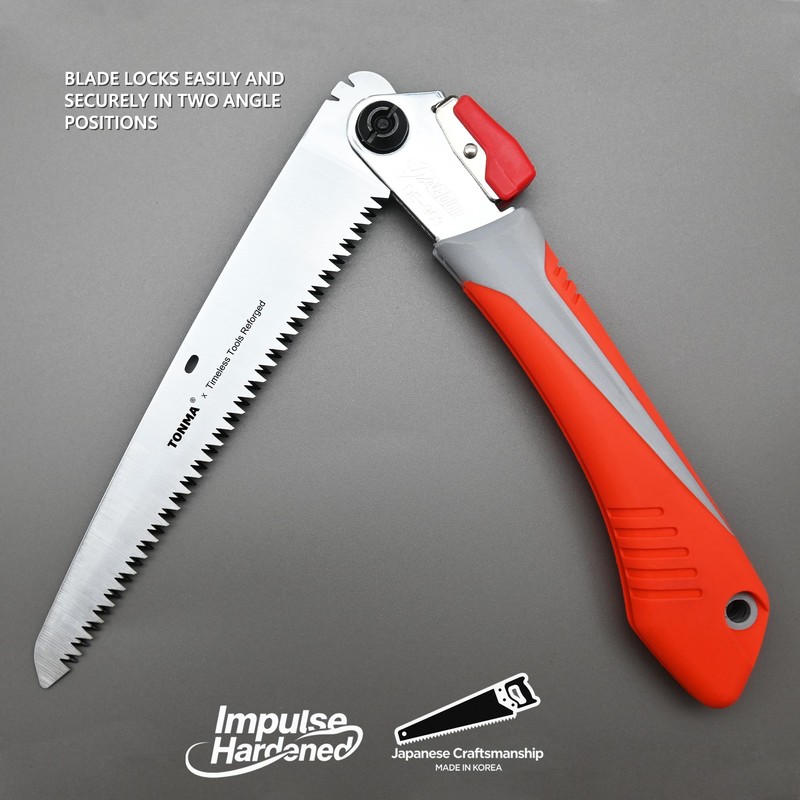 TONMA Folding Hand Saw [Made in Korea] 8" (210mm) Medium