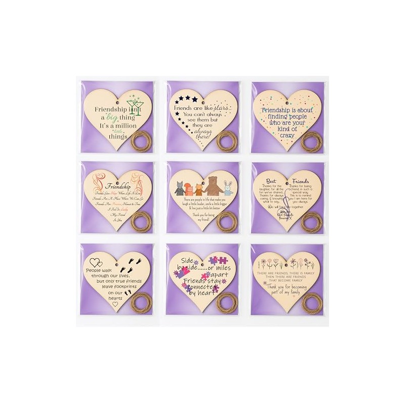 Pack of Friendship Heart Gift Plaques – Build a Bundle