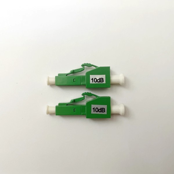 Purus 2 x LC/APC Fiber Optic Attenuator: 10dB [USA SELLER]