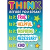 Teacher Created Resources Think Before You Speak Positive Poster 7408