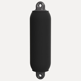 fender-design Fender Cover for Approx. 5-6 Long Fenders (Diameter 15-21 cm in Black) - High-Quality 5 m Fender Socks for Self-Cut - Fender Socks for Your Boat Accessories