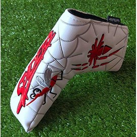 Golf Headcover Wood Cover Driver 440cc 460cc Cover Utility UT Cover Putter Cover Mallet Pin Iron Cover Waterproof Spiders Spider Single Item (Pin Type)