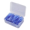 60Pcs Interdental Brush Practical Slim Braces Cleaner with PP Handle