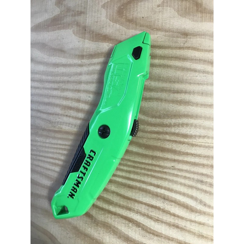 CRAFTSMAN CMHT10589HI-Visibility UTILITY KNIFE WITH 3 BLADES
