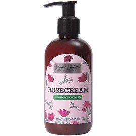 Crema de Manos Hidratante con Extracto de Colágeno, Nutre, Suaviza y Reafirma la Piel Seca, Cuidado Intensivo para Manos Agrietadas, Rápida Absorción, Uso Diario (250 gramos, Rosecream)