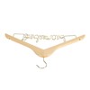 Wedding Hanger Anti Slip Wooden Clothes Hanger Iron Clothing Hanger