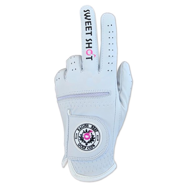 Sweet Shot Funny Golf Gloves - Premium 100% Cabretta Leather