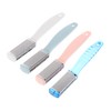 TOVINANNA 4pcs Double-sided Stainless Steel Foot File Pedicure Tool Callus