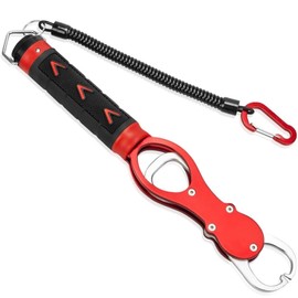 Fish Grip, Fish Catcher with Measuring Function, 360 Degree Horizontal Rotation, Anti-Slip, Fishing Tool, Convenient Fish Grab (1)