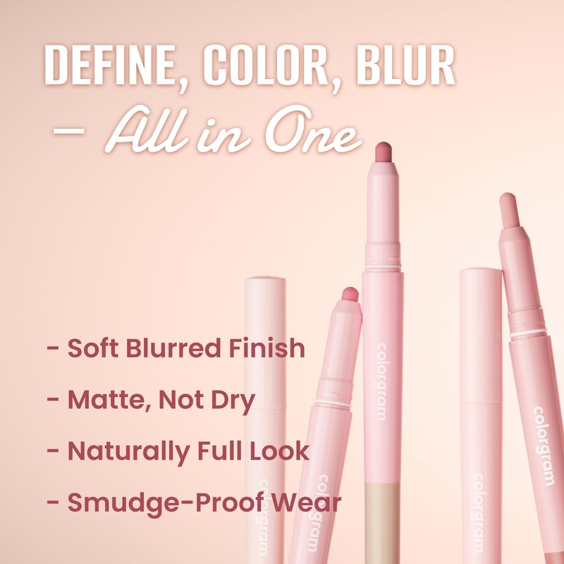 COLORGRAM All In One Overlip Maker 06 Rose Beige
