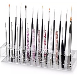 WIOJTRY Nail Art Tool Organizer Brush Holder Technician Gift Pro Beauty Finger Care Kit Makeup Display / WIOJTRY 네일아트 도구 정리함 브러시 홀더 테크니션 선물 프로 뷰티 핑거 케어 키트 메이크업 디스플레이