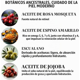 Aceite Facial Mesopotámico Para Mujeres Prensado En Frío Aceite Facial Antienvejecimiento Orgánico Espino Amarillo Cártamo Semilla De Borraja Rosa Mosqueta Aceite De Jojoba Es