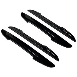 4pcs Car Door Guard Door Protector Door Mall Door Bumper Universal Black