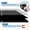 Strong & Glossy Magnetic Garage Door Windows - Fits 1