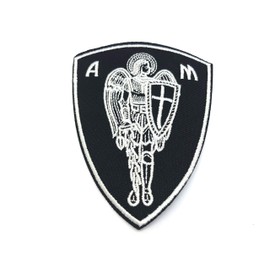 Archangel Saint Michael Iron On Sew On Cosplay Embroidered Patch