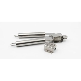 MAQNSCO Garlic Press Crusher, Heavy Duty Stainless Steel Garlic Mincer & Crusher with Non-Slip Handle, Easy Squeeze & Clean, Dishwasher Safe Kitchen Gadget