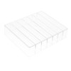 Healvian Eyeshadow Palette Organizer Lid Makeup Storage Box for Vanity