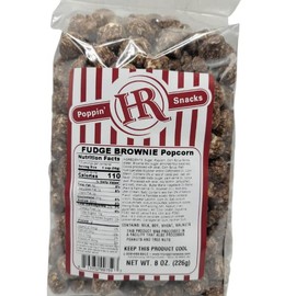 Fudge Brownie Popcorn - 7 oz Bag | HR Poppin' Snacks