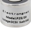Electromagnet - P25/20 DC 5V 50N 11LB/5Kg - 25 x