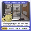 4 Pack Sliding Screen Door Tension Spring for Arcadia Style