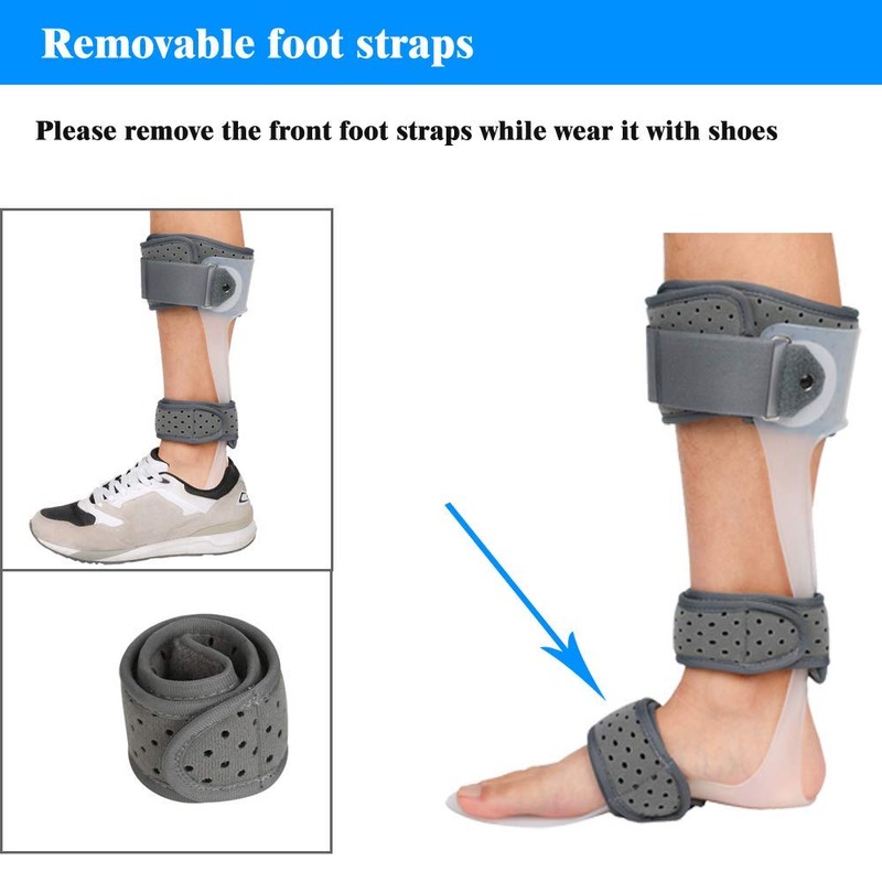 Furlove AFO Drop Foot Brace Medical Ankle Foot Orthosis Support