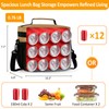 Vankor Insulated Lunch Bag for Men Women, Reusable Lunch Box