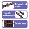 4PCS Sparkling Crystal Stone Braided Hair Clips 2024 New Braided