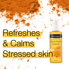 Neutrogena, Clear and Soothe Toning Mist, 125 ml, (Pack of 1)