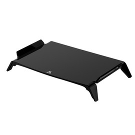 JOYSOG Authentics 300 Acrylic Desktop Speaker Stands for JBL Authentics 300 Speaker Desktop Speaker Storage Bracket Anti-Slip Table Stand(Black)