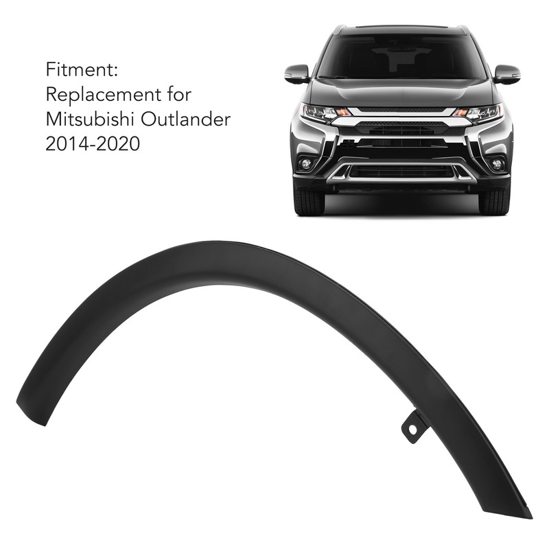 Front Wheel Arch Molding Plastic Mudguard Flares Protector Replacement for