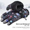 Kids Warm Gloves, Snow Winter Ski Children Thermal Gloves with