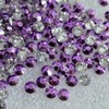 MajorCrafts 2000pcs 4mm ss16 Metallic Flat Back Round 14 Facets