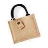 Westford Mill Mini Jute Gift Tote Bag Lunch Present Tote