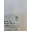 OXO Tot On-The-Go Fork and Spoon Training Set - Navy