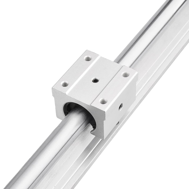 Linear Guide Rail,2 pcs SBR16 300mm Linear Rail+4 Pcs SBR16UU