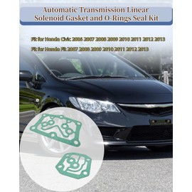 28262-RPC-000 28252-PRP-000 Transmission Linear Solenoid Gasket O-Rings Seal Fit for Honda Civic 2006-2013 Fit 2007-2013