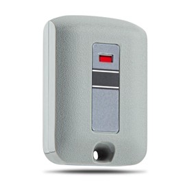 LAWOHO MCS307010 300MHz 10 Dip Switches 1-Channel Mini Key Ring Transmitter for Linear Multi-Code MCS308911, 3089, 3060, 3070, 4120 Gate Opener Garage Door Remote Control