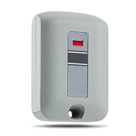 LAWOHO MCS307010 300MHz 10 Dip Switches 1-Channel Mini Key Ring Transmitter for Linear Multi-Code MCS308911, 3089, 3060, 3070, 4120 Gate Opener Garage Door Remote Control